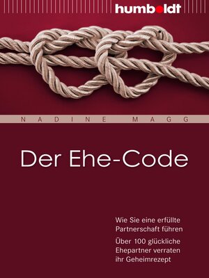 cover image of Der Ehe-Code
